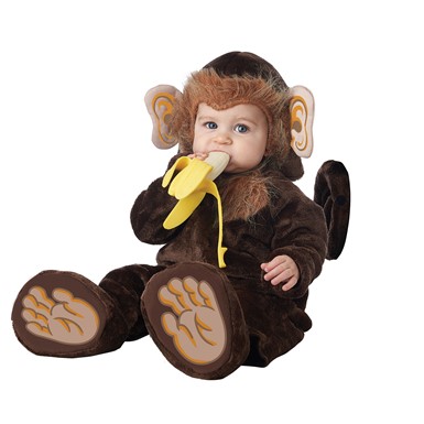 Cheeky Little Monkey Infant Toddler Costume