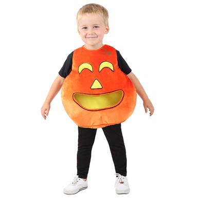 Child Feed Me Pumpkin Candy Catcher Costume