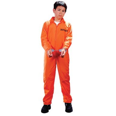 Child Got Busted Prisoner Convict Halloween Costume