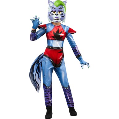 Child Roxanne Wolf Five Nights at Freddy's Costume