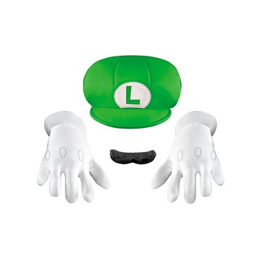 Child Super Mario Bros. Luigi Accessory Kit