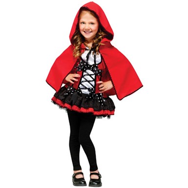 Child Sweet Red Hood Storybook Halloween Costume