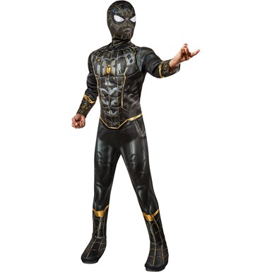 Deluxe Black Spider-Man No Way Home Child Costume