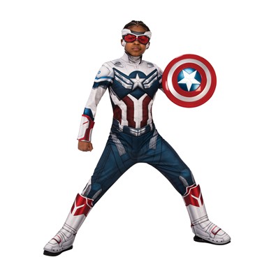 Deluxe Captain America Falcon Winter Soldier Child Costume