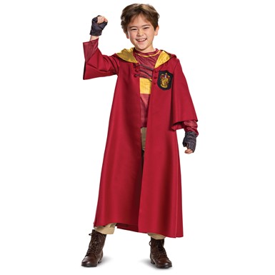Deluxe Quidditch Gryffindor Child Harry Potter Costume