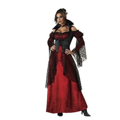 Deluxe Vampiress Adult Womens Halloween Costume