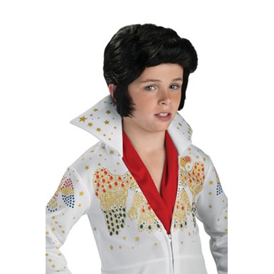 Elvis Presley Child Wig for Halloween Costume