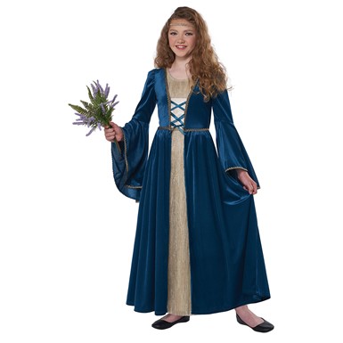 Enchanted Maiden Girls Renaissance Child Costume