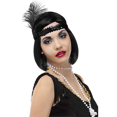 Flapper Girl Costume Kit 1920's Accessories