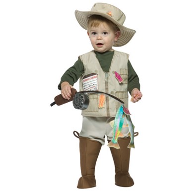 Future Fisherman Kids Toddler Costume size 18-24 Months