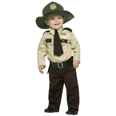 Future Trooper Cop Kids Costume size 18-24 Months