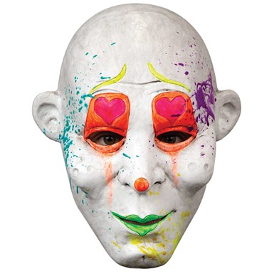 Gang G.G. Neon Clown Halloween Mask