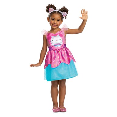 Girls Cakey Cat Toddler Gabby's Dollhouse Costume