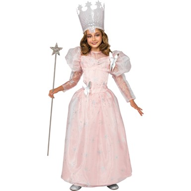 Girls Deluxe Oz Glinda Movie Halloween Costume