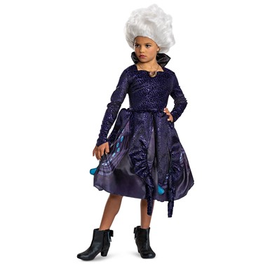 Girls Deluxe Ursula Child Disney Villains Costume