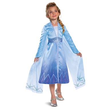 Girls Frozen Elsa Prestige Halloween Costume