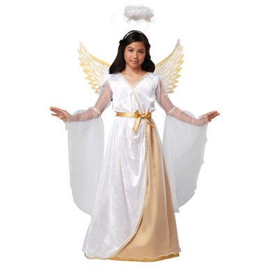 Girls Guardian Angel Halloween Costume