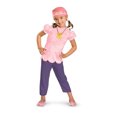 Girls Izzy Never Land Pirate Halloween Kids Costume