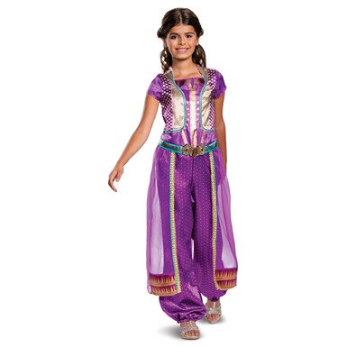 Girls Jasmine Purple Disney Princess Costume
