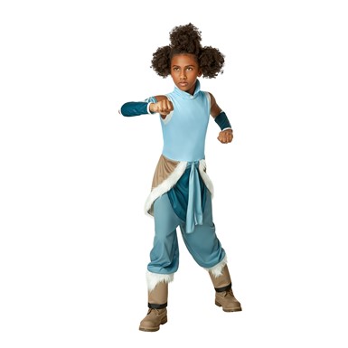 Girls Korra Avatar The Last Airbender Child Costume