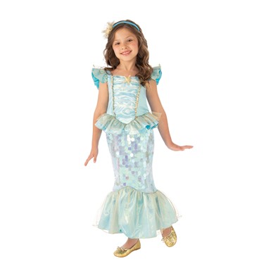 Girls Mermaid Princess Child Halloween Costume