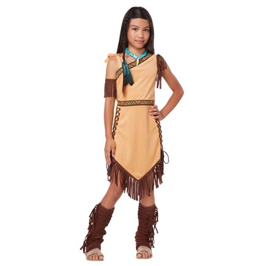 Girls Native American Indian Princess Halloween Costume