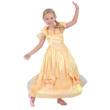 Girls Shades of Yellow Princess Dress Costume