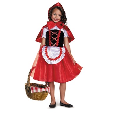Girls Storybook Lil Red Riding Hood Costume