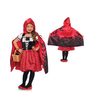 Girls Storybook Riding Hood Halloween Costume