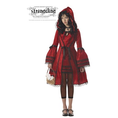 Girls Tween Red Riding Hood Halloween Costume