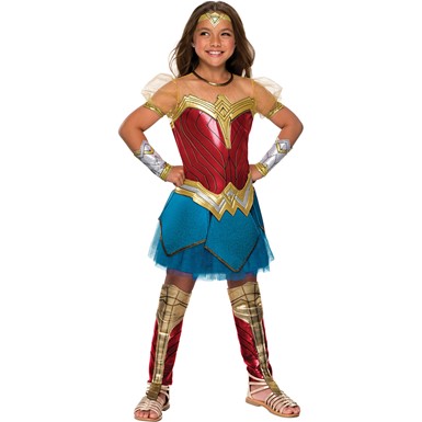Girls Wonder Woman Premium Justice League Costume