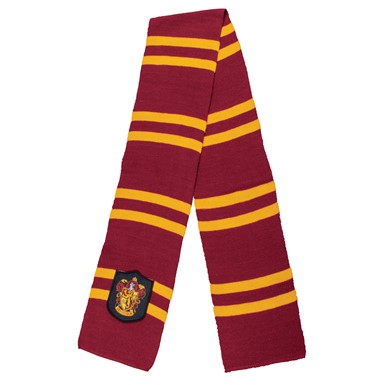 Gryffindor Scarf Harry Potter Adult Costume Accessory