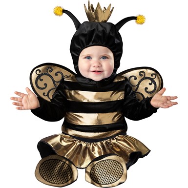 Infant Girls Queen Bee Baby Halloween Costume