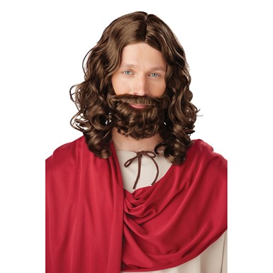 Jesus Halloween Wig and Beard