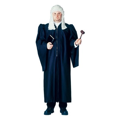 Judge Robe Adult Halloween Costume 48