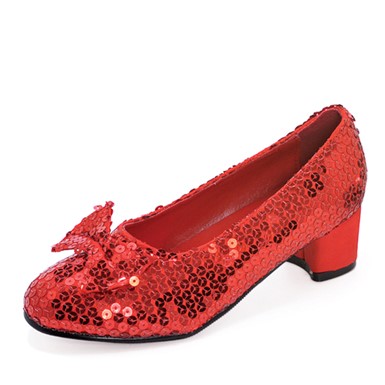 red sparkly shoes dorothy