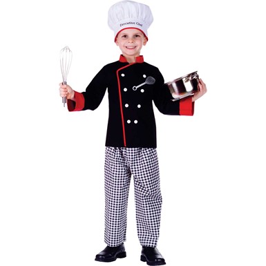 Kids Cook Executive Boy Chef Halloween Costume