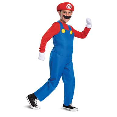 Kids Deluxe Super Mario Nintendo Costume