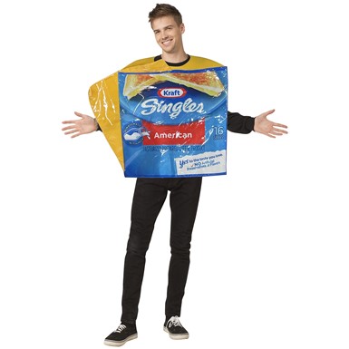 Kraft Singles Cheese Adult Standard Halloween Costume