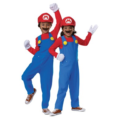 Mario Elevated Nintendo Child Halloween Costume
