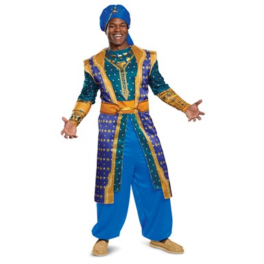 Mens Genie Deluxe Disney Aladdin Costume