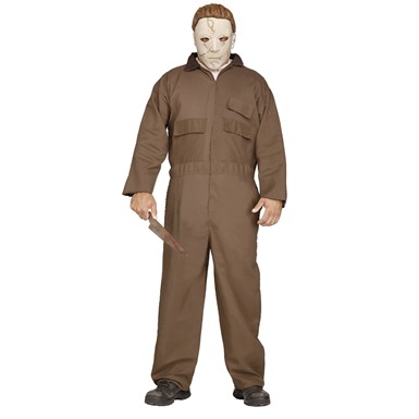 Mens Michael Myers Costume with Memory-Flex Mask