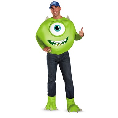 Mens Monsters University Mike Halloween Monsters Inc Costume