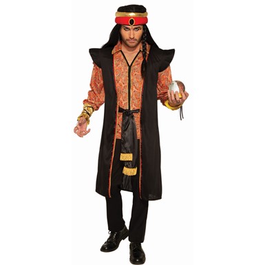 Mens Mystic Fortune Teller Jafar Halloween Costume