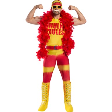 Mens WWE Hulk Hogan Adult Halloween Costume