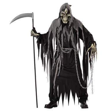 Adult Grim Reaper Costume - Mens Halloween Costumes