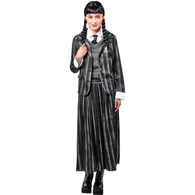 Nevermore Academy Uniform Wednesday Adult Costume