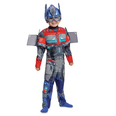 Optimus Prime Transformers Toddler Muscle Costume