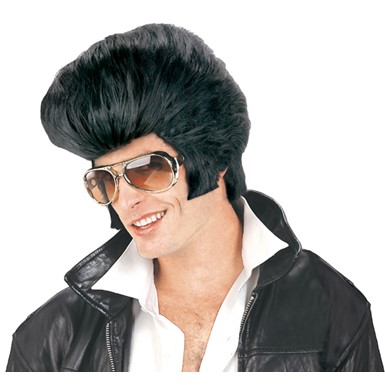 Oversized Rock N' Roll Ultra Elvis Wig for Costume