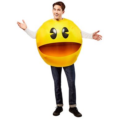 Pac-Man Adult Videogame Halloween Costume Size Standard